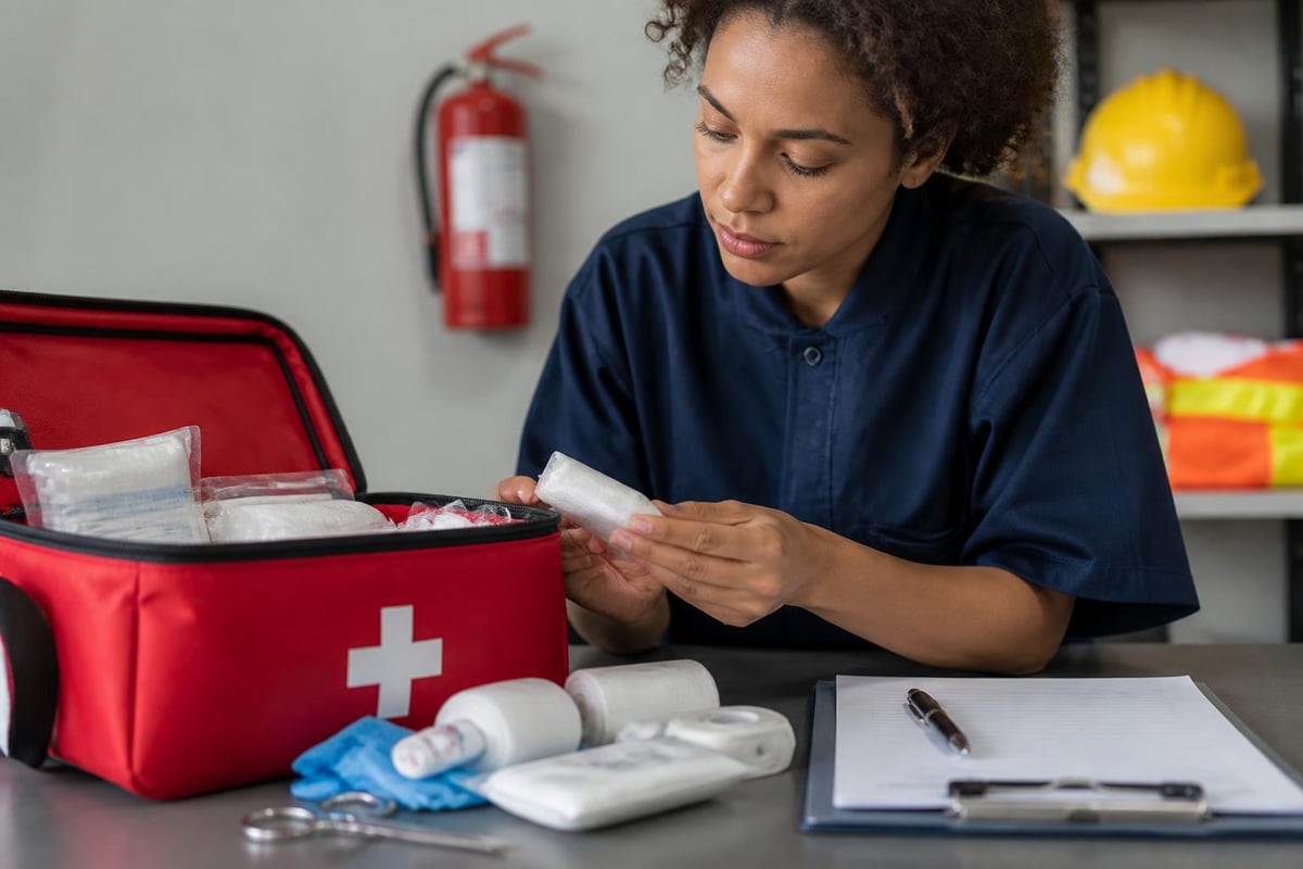 First aid kit maintenance schedule