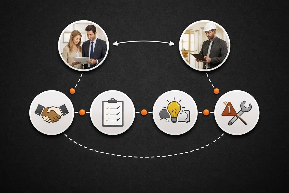 Project communication flow