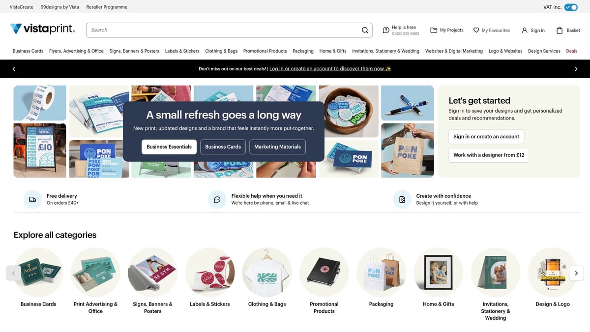 7 Essential Best UK T Shirt Printing Options for 2026 - Vistaprint UK