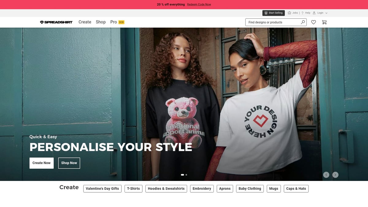 7 Essential Best UK T Shirt Printing Options for 2026 - Spreadshirt UK