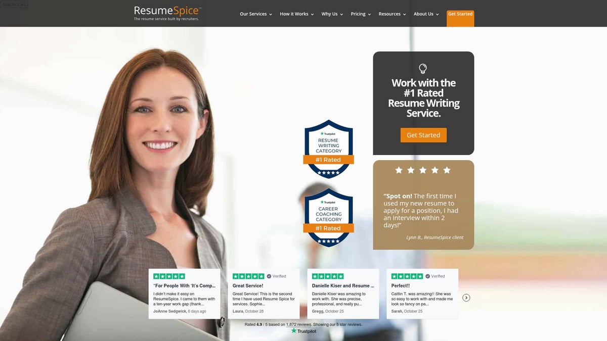 9 Essential Professional Résumé Writers to Boost Your Career 2025 - ResumeSpice