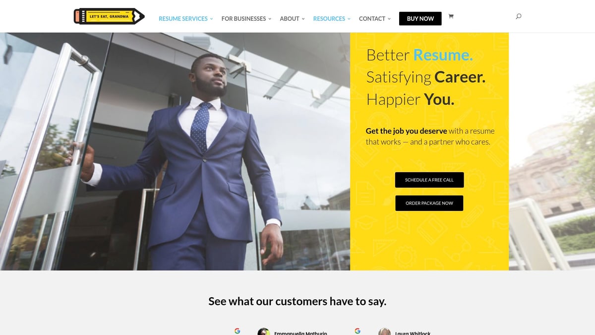 9 Essential Professional Résumé Writers to Boost Your Career 2025 - Let’s Eat, Grandma