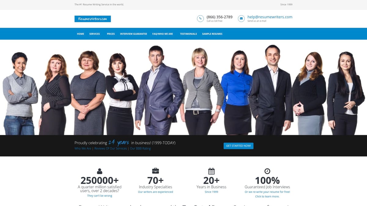 9 Essential Professional Résumé Writers to Boost Your Career 2025 - ResumeWriters.com