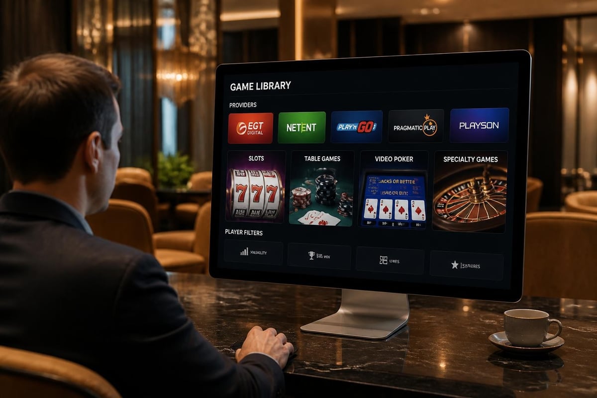 Lucky Tiger Casino game categories