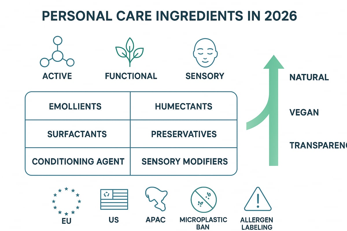 The Landscape of Personal Care Ingredients in 2026