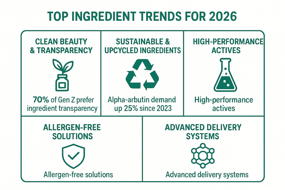 Ingredient Trends to Watch in 2026