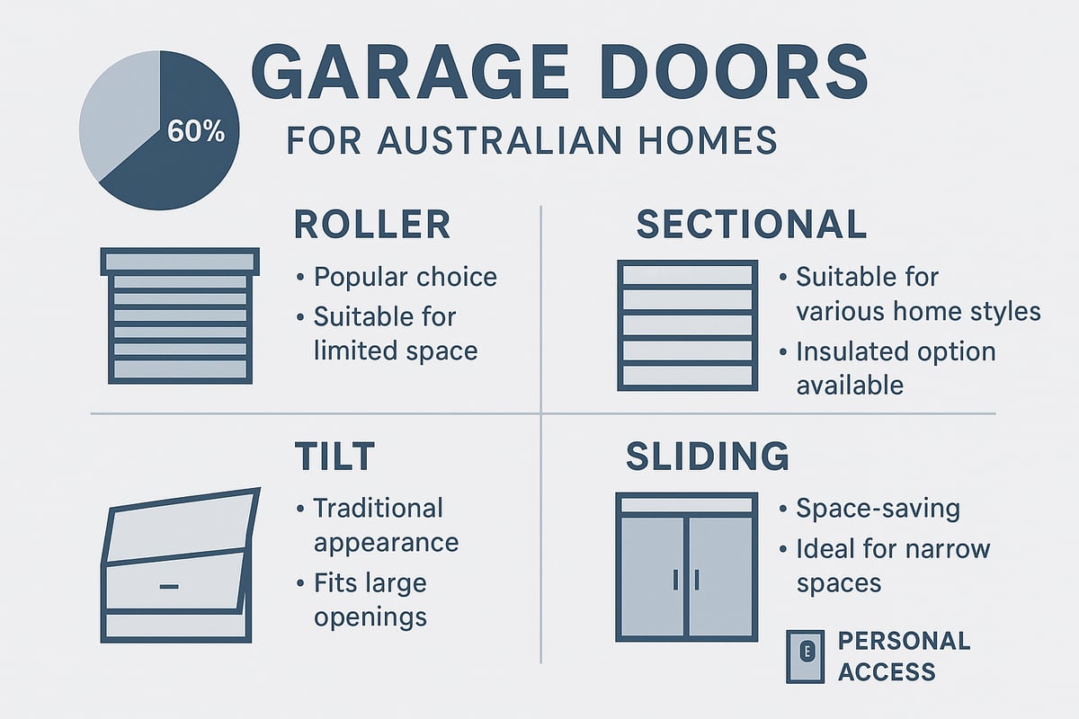 Types of Garage Doors for Australian Homes