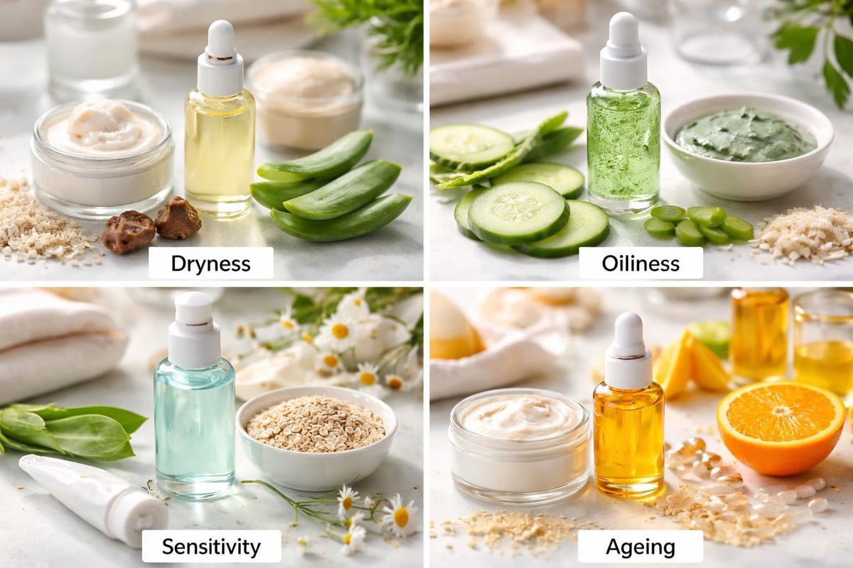 Solutions for different skin concerns