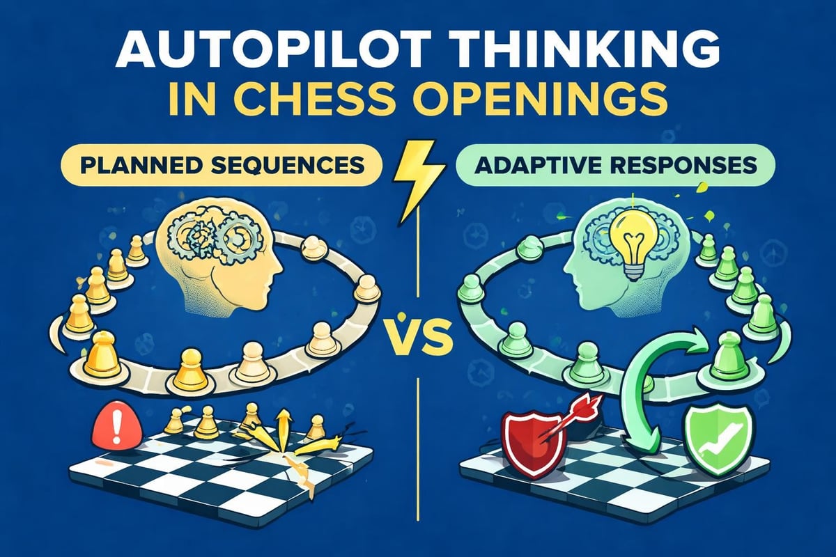 Chess opening phase tactical awareness