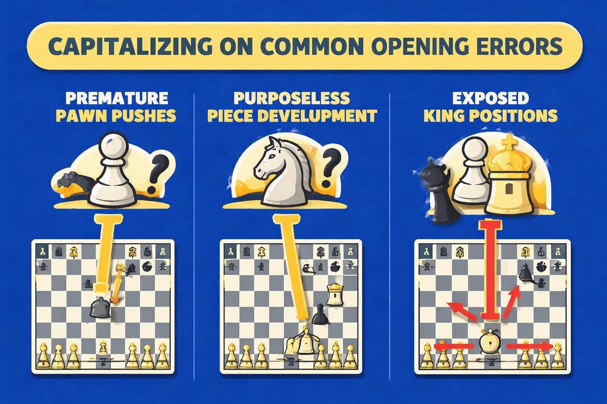 Punishing weak opening moves