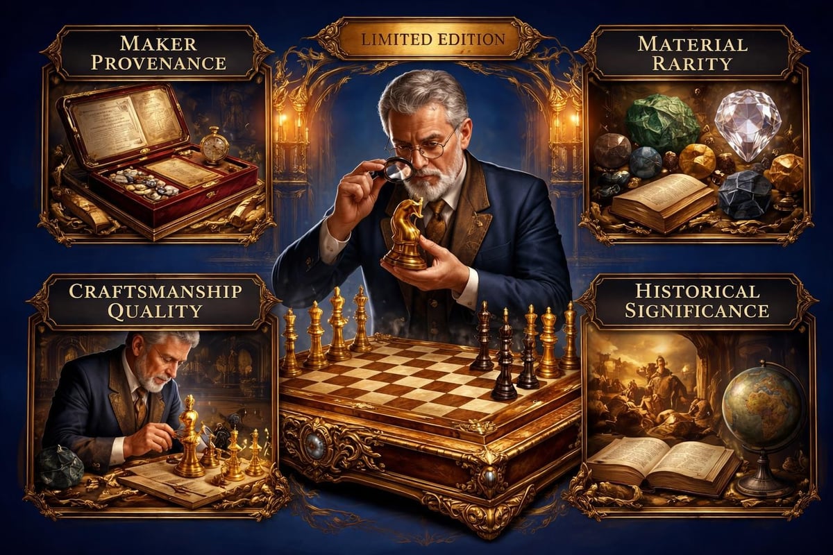Chess board value factors