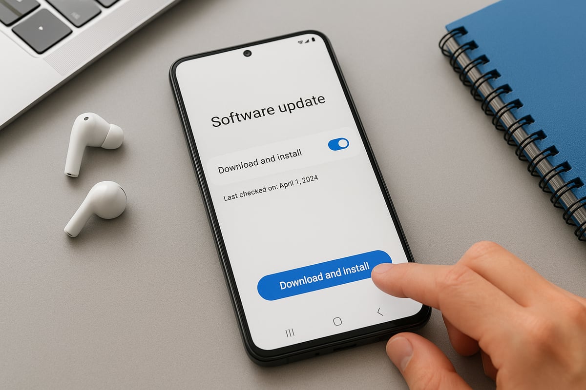 갤럭시 보안 업데이트 확인 및 설치 방법: 단계별 가이드