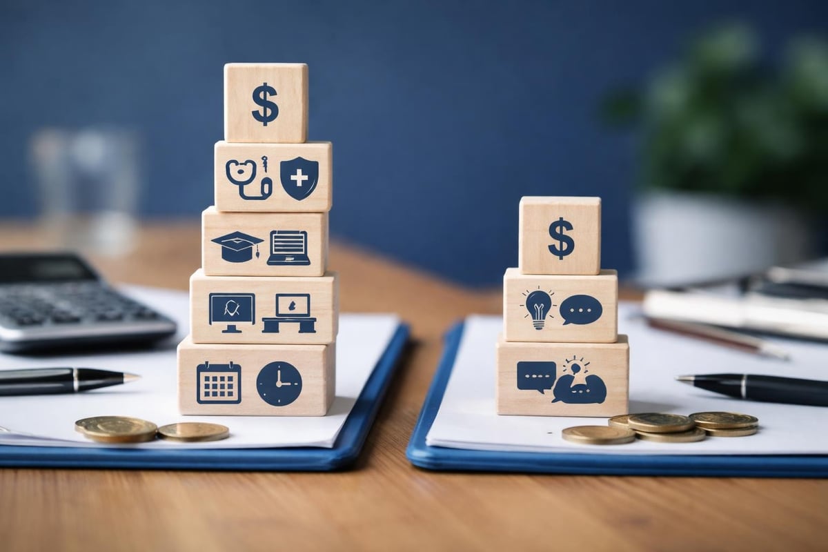 Kostenvergleich Festanstellung versus Outsourcing