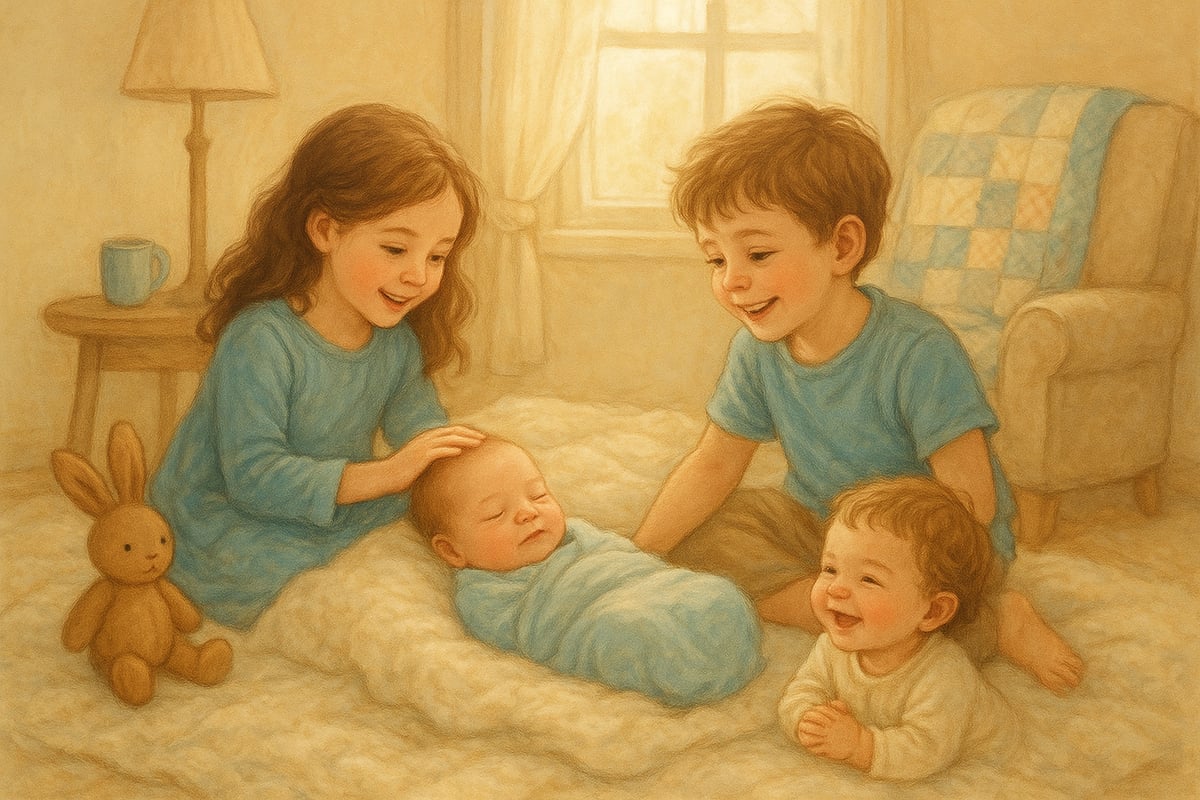 Posing Ideas and Creative Concepts for Newborns with Siblings