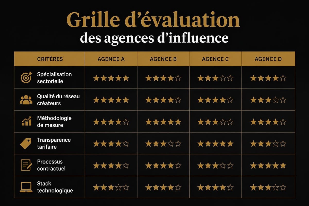 Agency evaluation framework