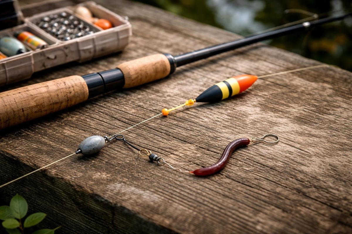 Float fishing system components