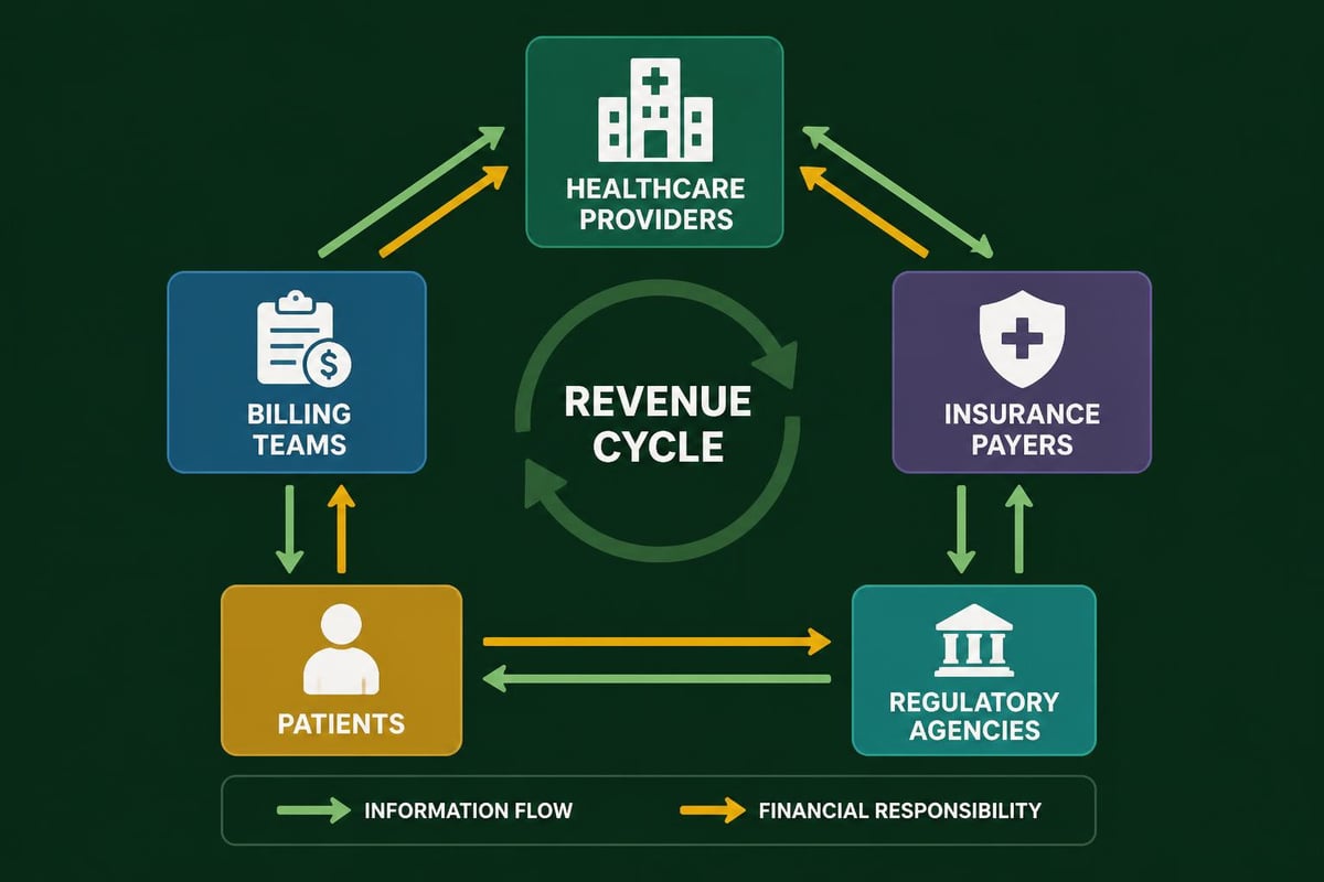 Healthcare revenue cycle stakeholders