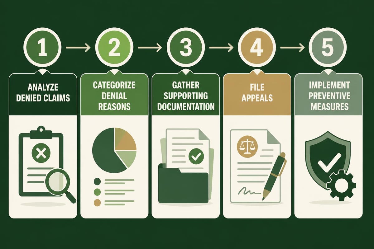 Denial resolution workflow