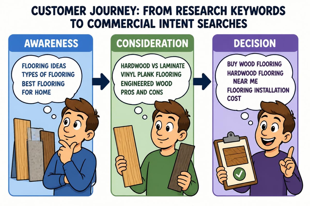 Flooring keyword strategy
