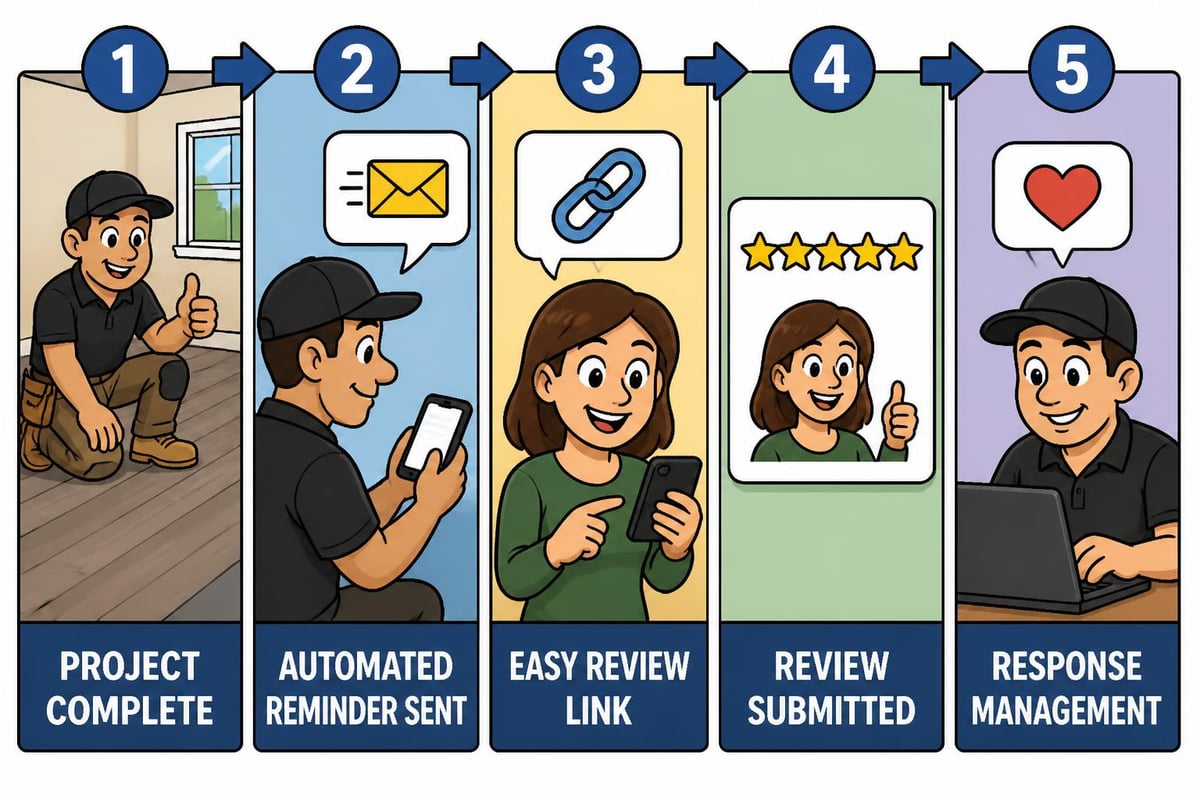 Review management workflow