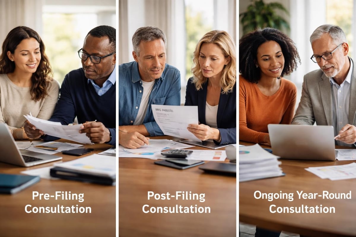 Types of tax consultations