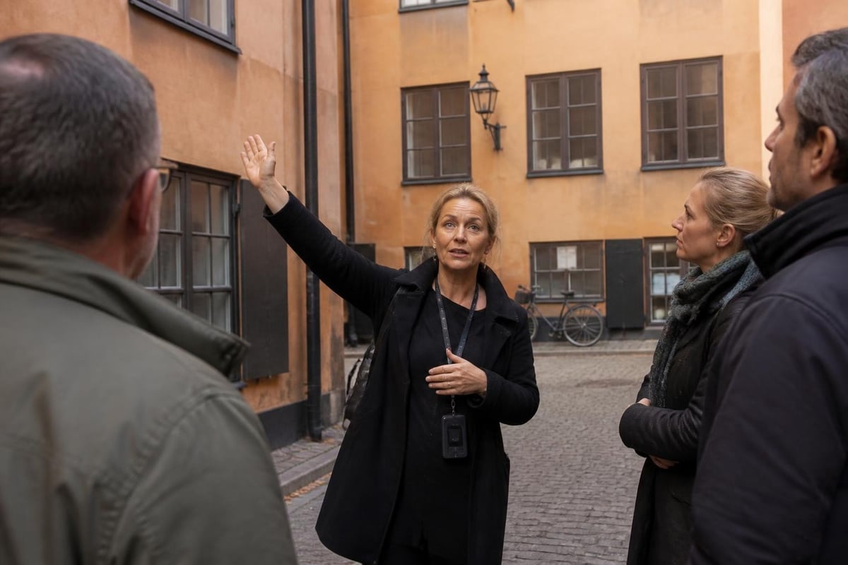 Stockholm Old Town experience