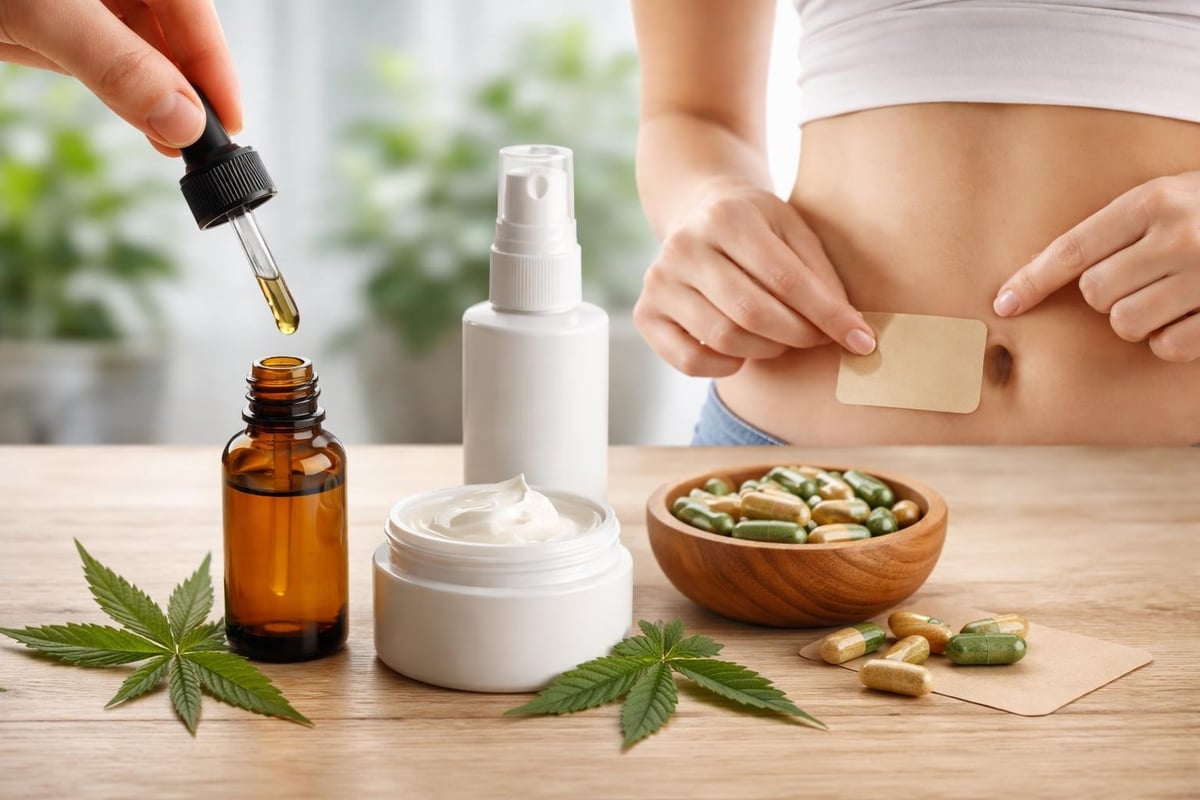 CBD delivery methods comparison