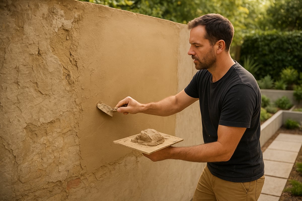 Step-by-Step Guide: How to Render Your Garden Walls and Features