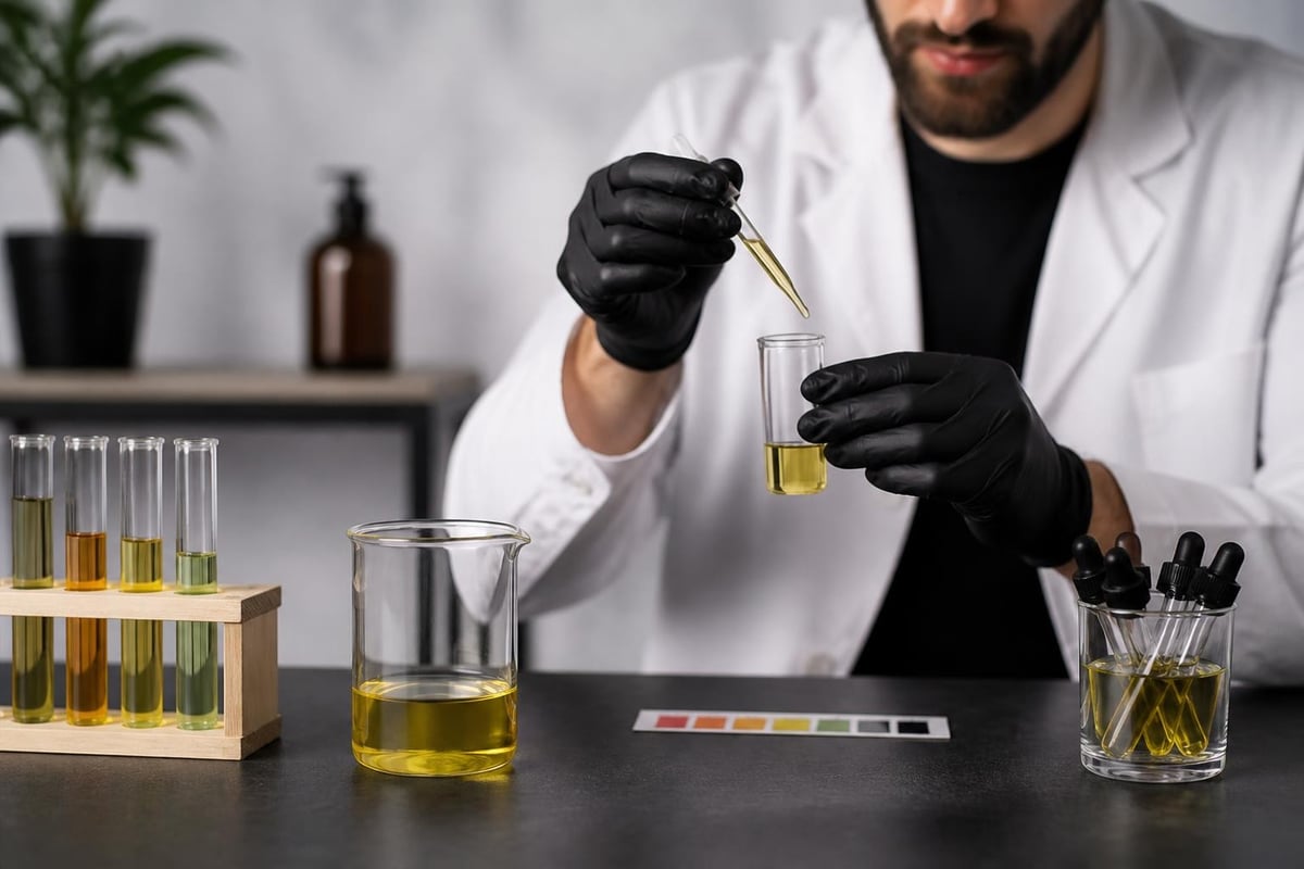 Quality markers in beard products