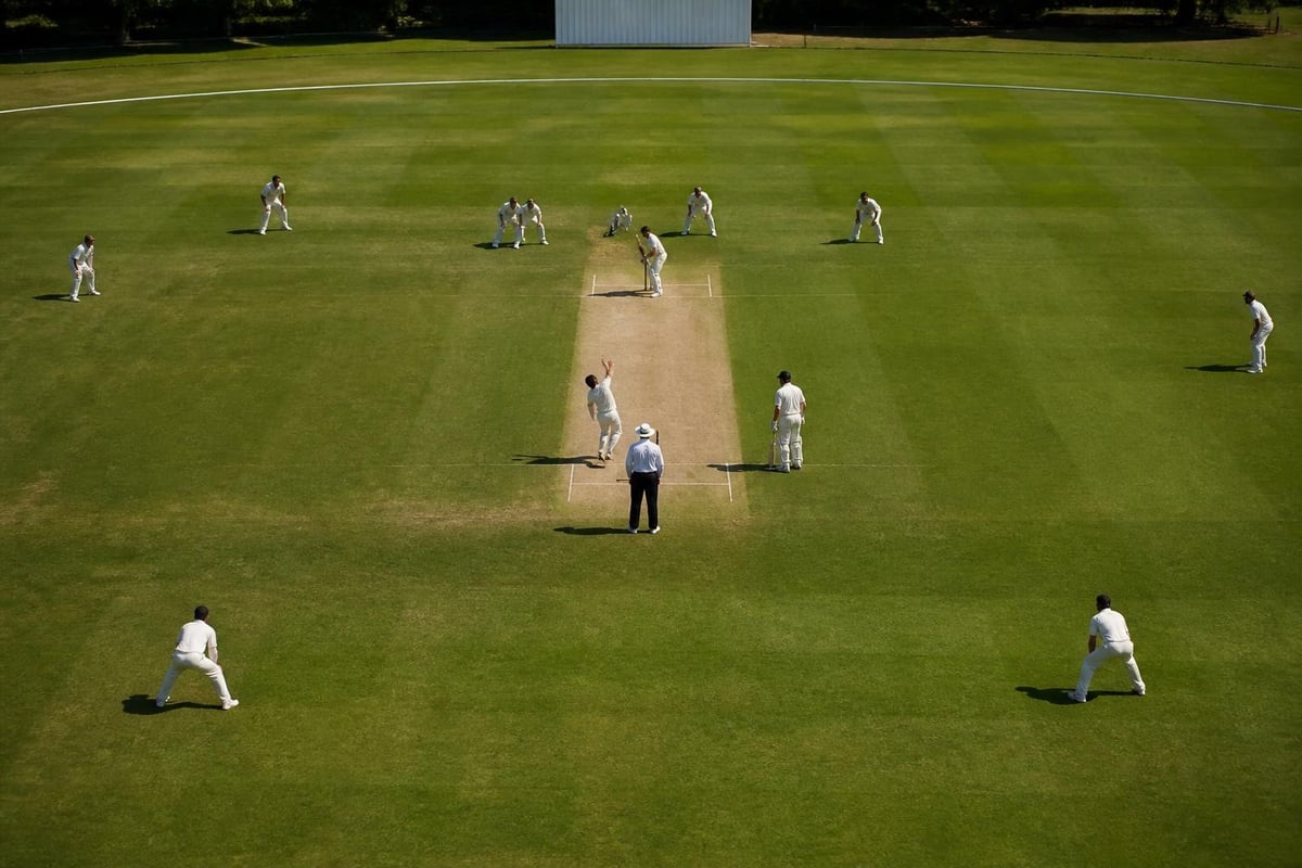 Cricket field layout