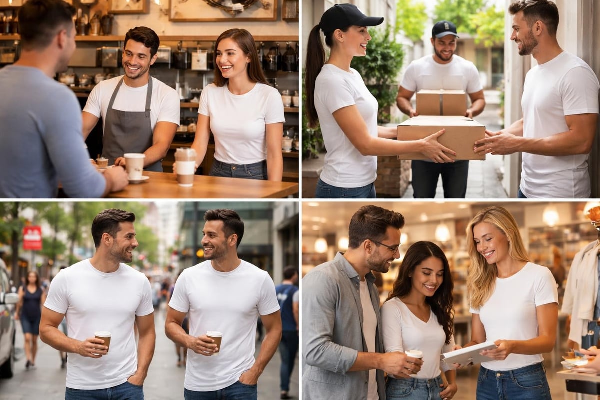 Brand visibility through employee workwear