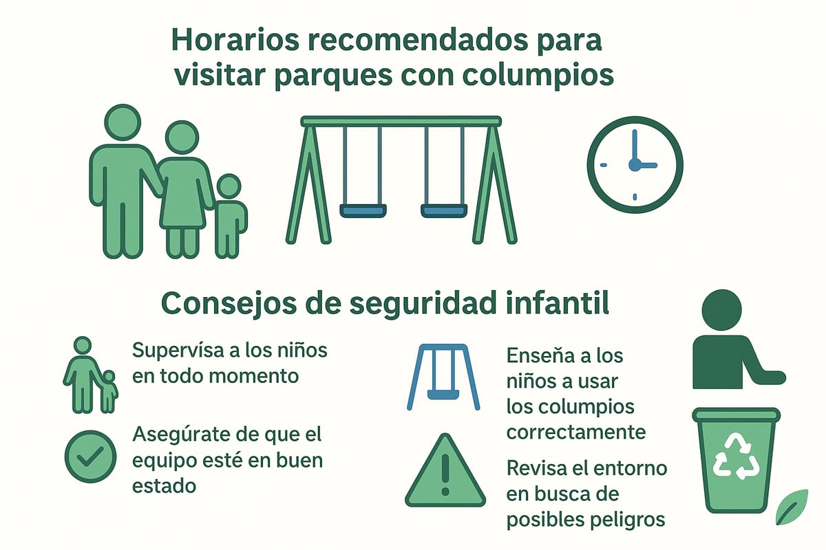 Consejos para Disfrutar al Máximo de los Parques con Columpios