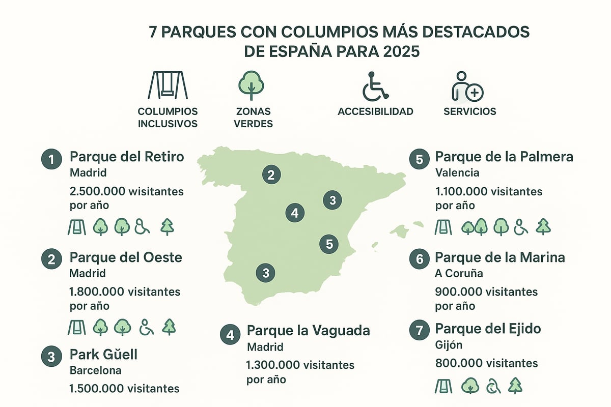7 Increíbles Parques Con Columpios Para Visitar En 2025