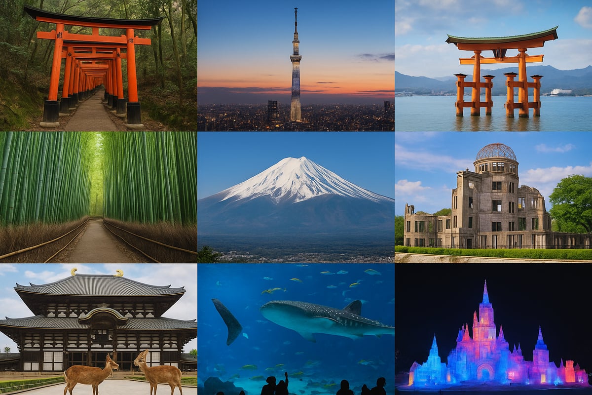 9 Must-See Japan Main Tourist Attractions