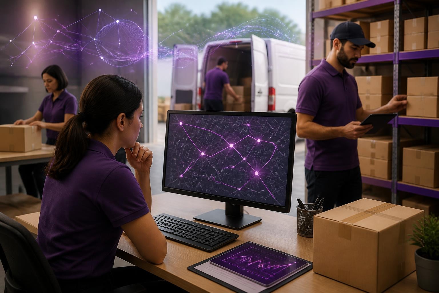 Application of AI in Logistics for Small Businesses
