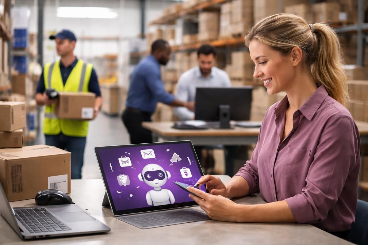 AI customer service for distributors
