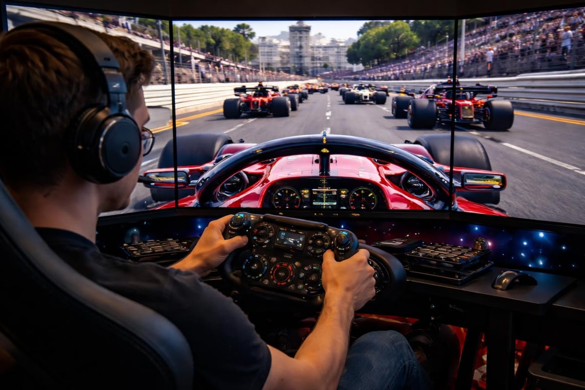 F1 gaming and technology