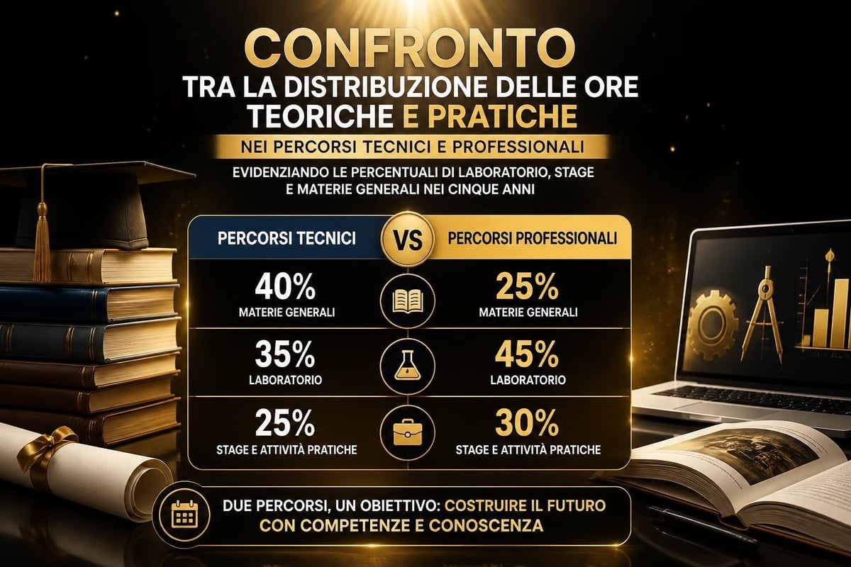 Struttura didattica istruzione tecnica vs professionale