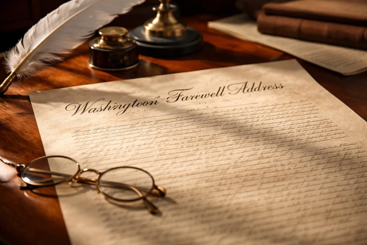 Washington's Farewell Address principles