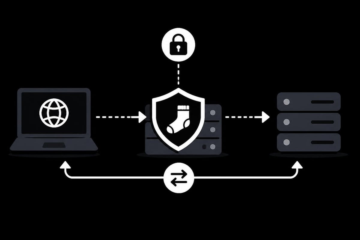 SOCKS5 protocol architecture