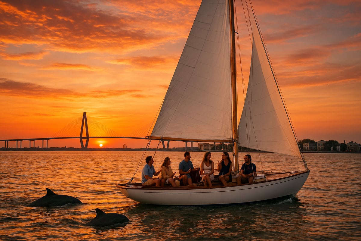Types of Sunset Sailboat Cruises Available in Charleston, SC