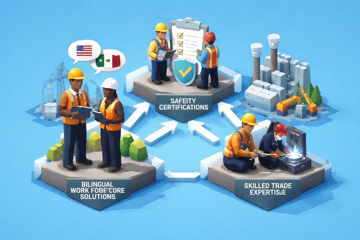 Specialized staffing capabilities