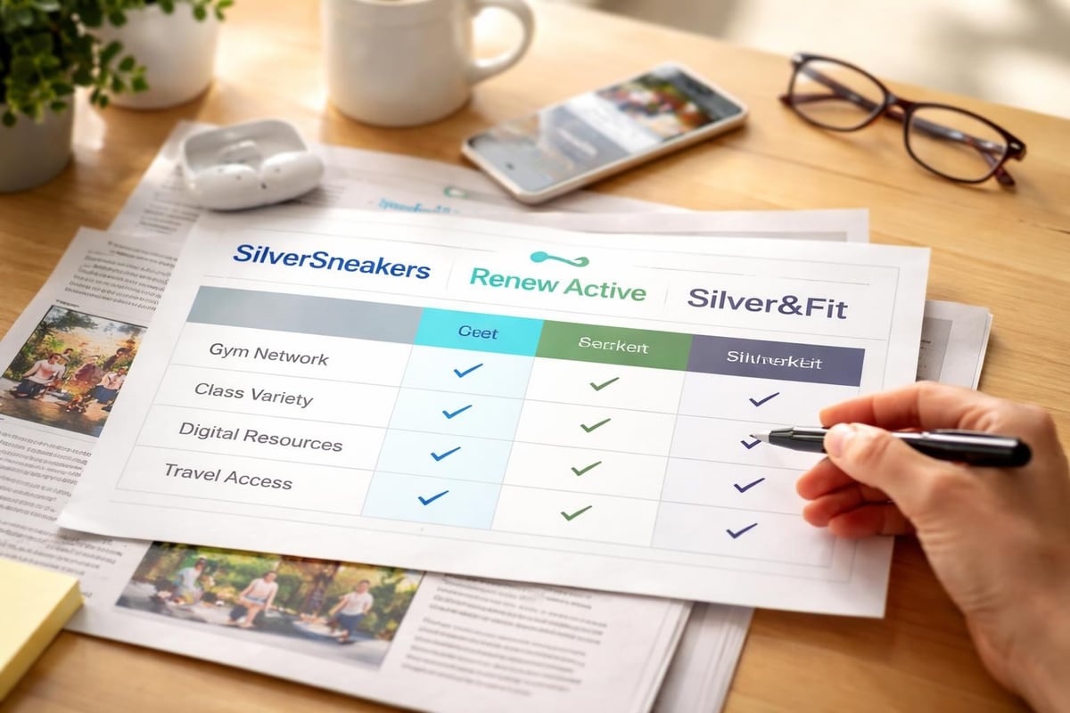 Silver Sneakers and Medicare: Your Complete Guide 3 Medicare fitness program comparison