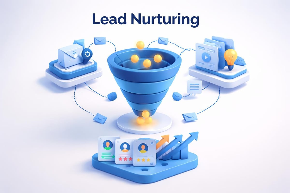 Lead nurturing workflow