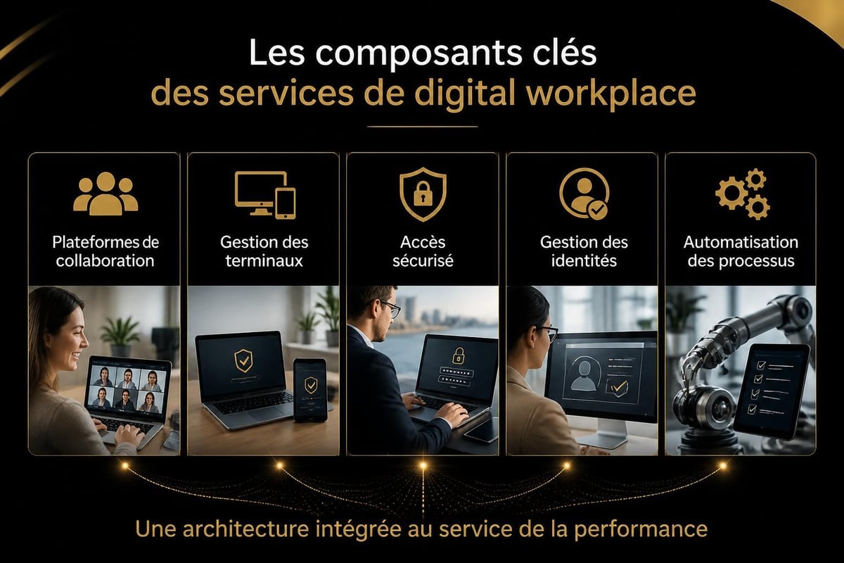 Digital workplace technology stack components