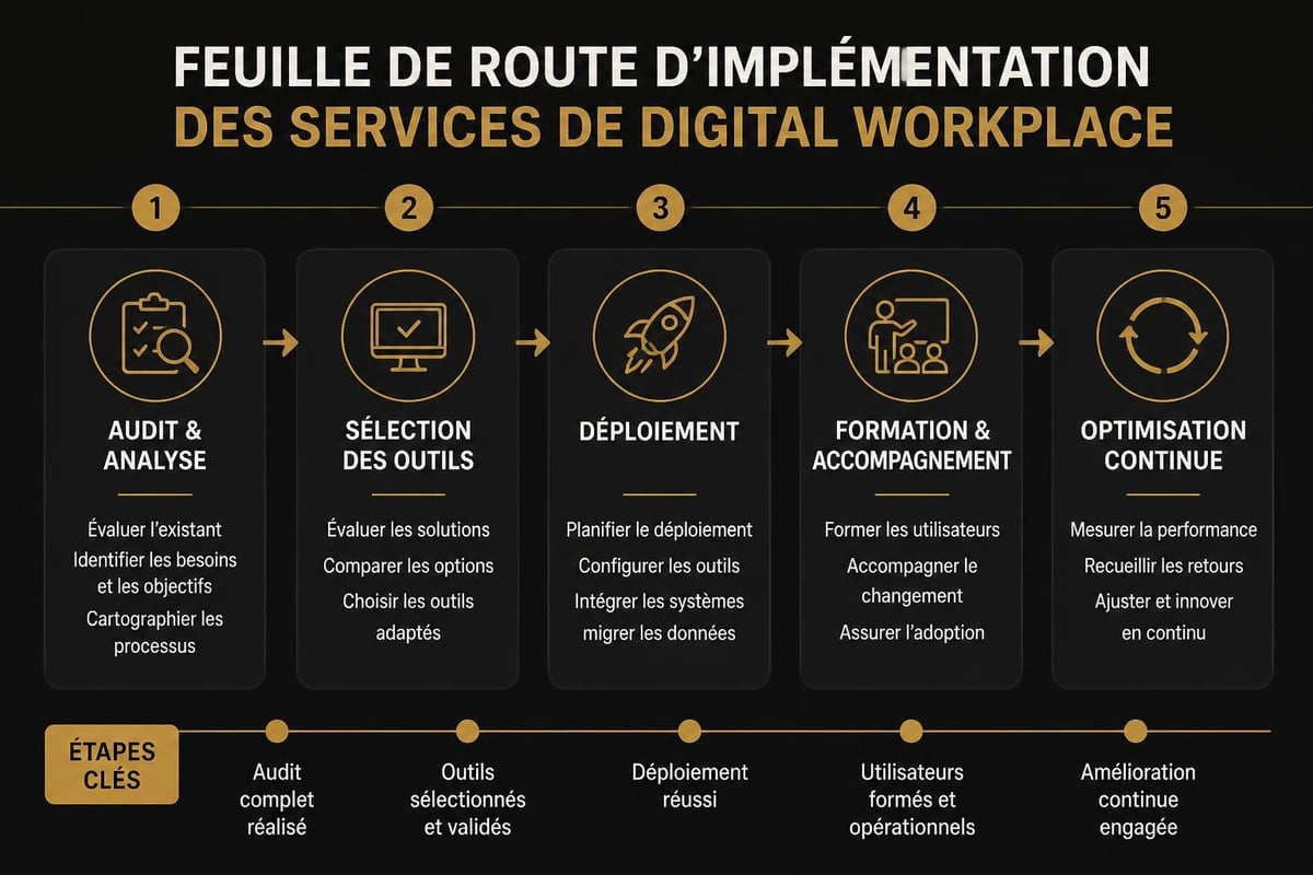 Digital workplace implementation roadmap