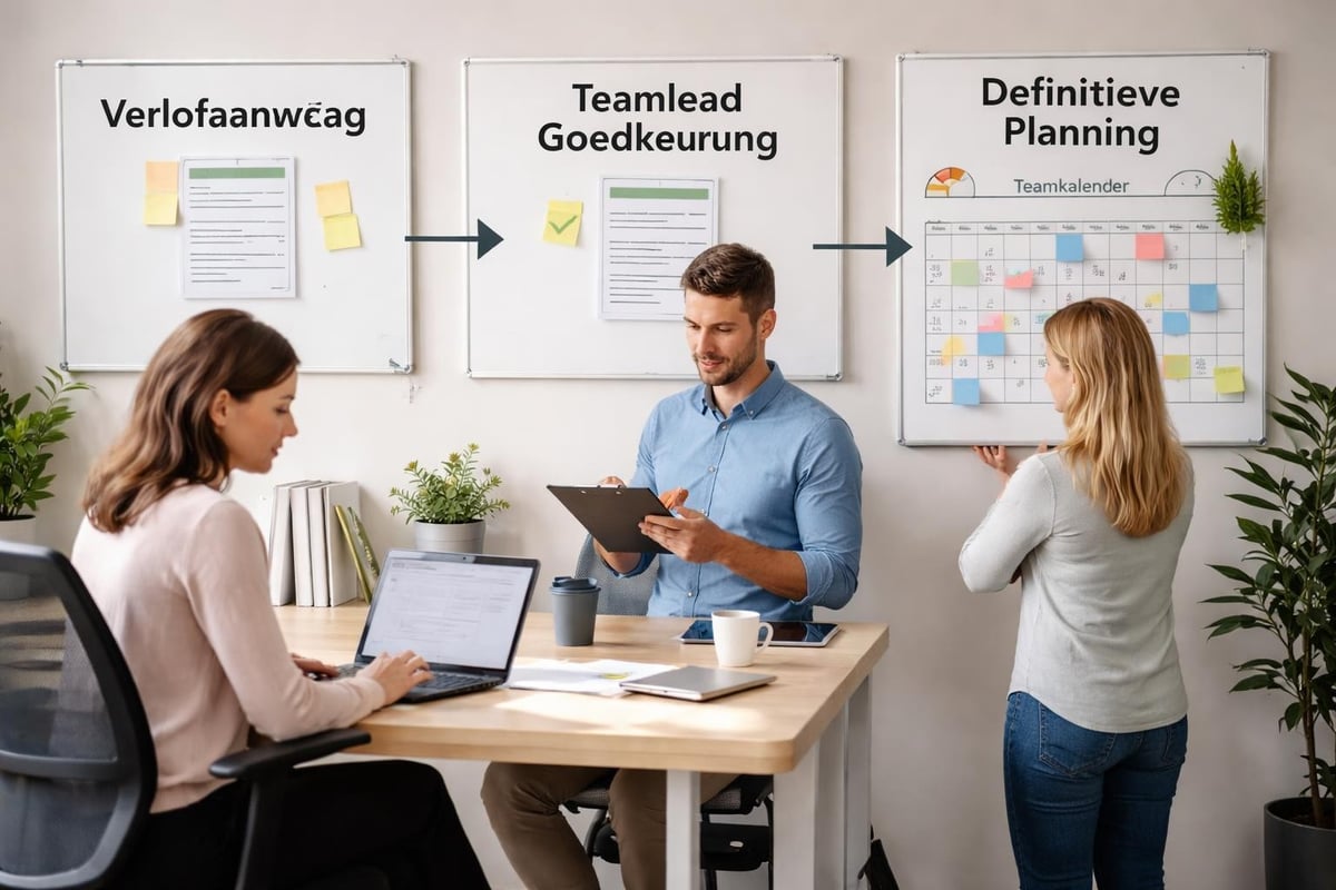 Verlofkalender workflow