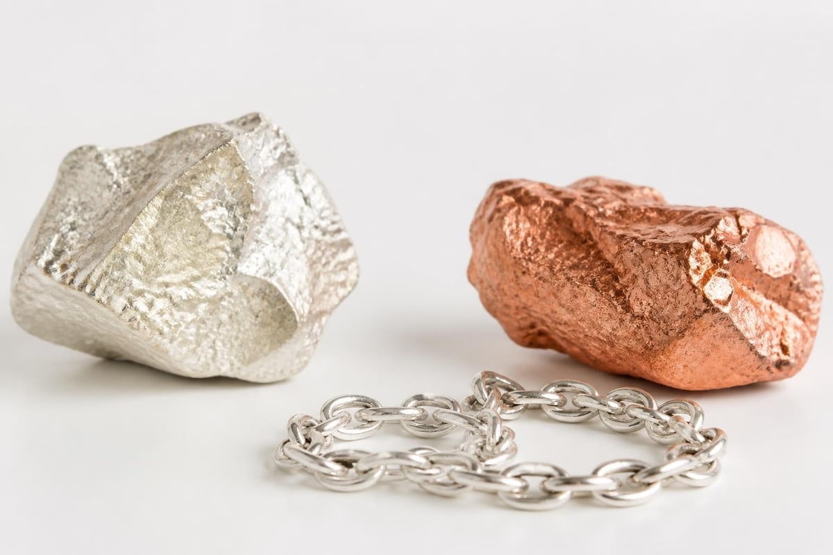 Sterling silver alloy composition