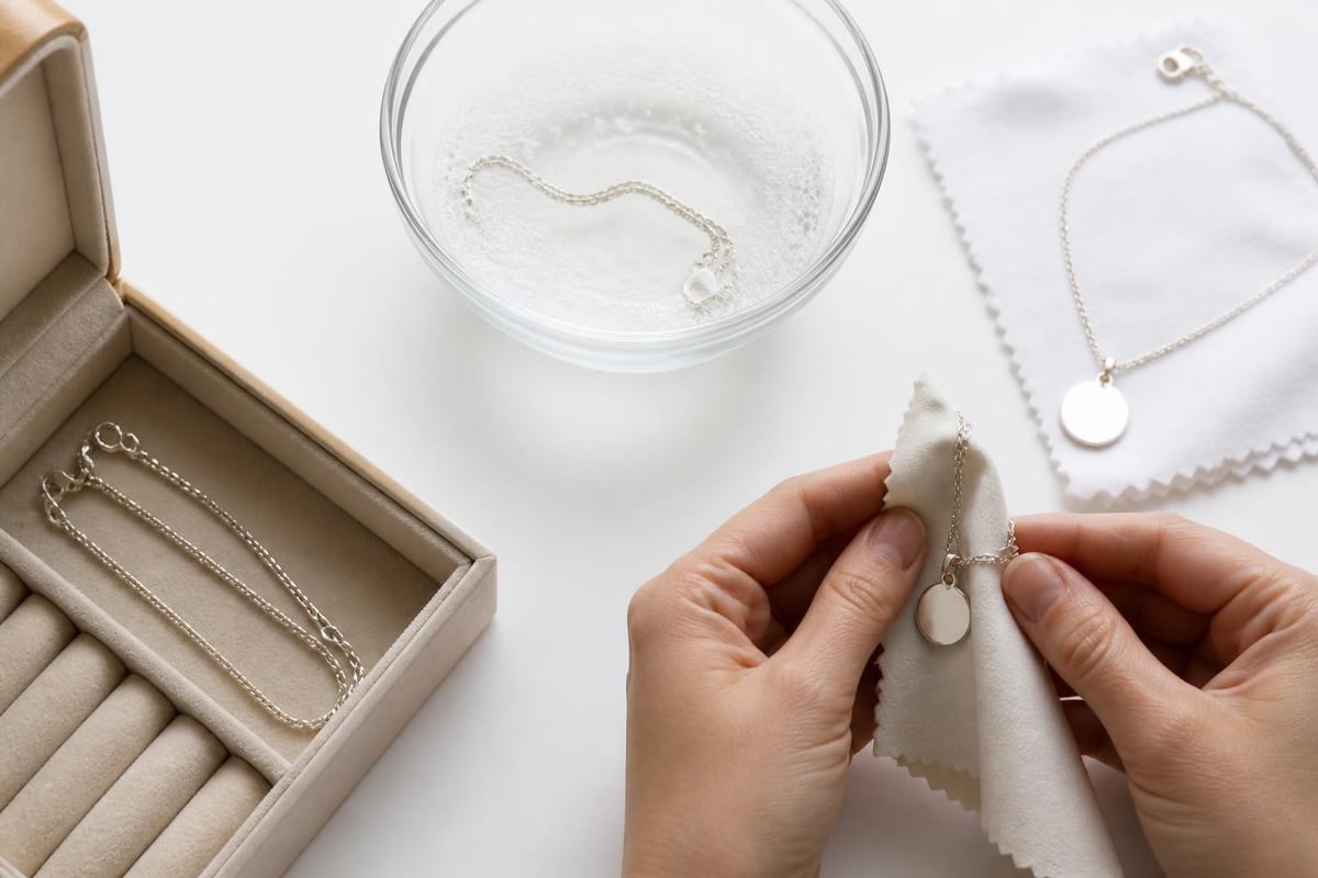 Silver care process