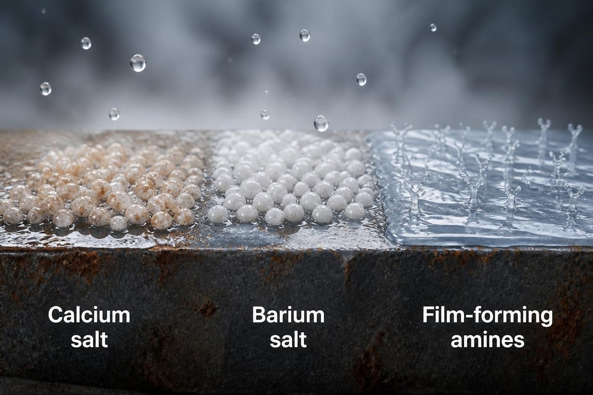 Rust inhibitor molecular protection